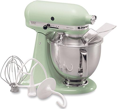 KitchenAid KSM150PSPI Artisan Series 5-Qt. Stand Mixer with Pouring Shield - Matte Pistachio