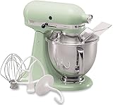KitchenAid KSM150PSPI Artisan Series 5-Qt. Stand Mixer with Pouring Shield - Matte Pistachio