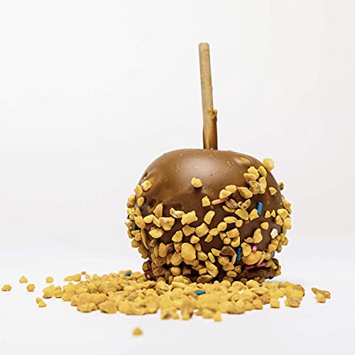 Peanut Brittle Crunch Coat Ice Cream Topping (1 Lb. Resealable Zip Lock Stand Up Bag) #TOP5