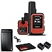 Garmin inReach Mini 2 Satellite Communicator (Flame Red) with Charging Bank