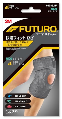 3M フツロ サポーター 快適フィット ひざ フリーサイズ 04039JNR