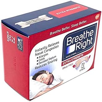 Breathe Right Extra Nasal Strips, 72 Count, 3 Pack
