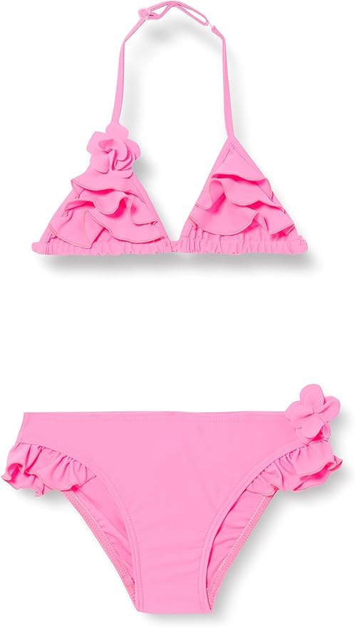 Maillot de bain deux pièces fillette confortable et ajusté