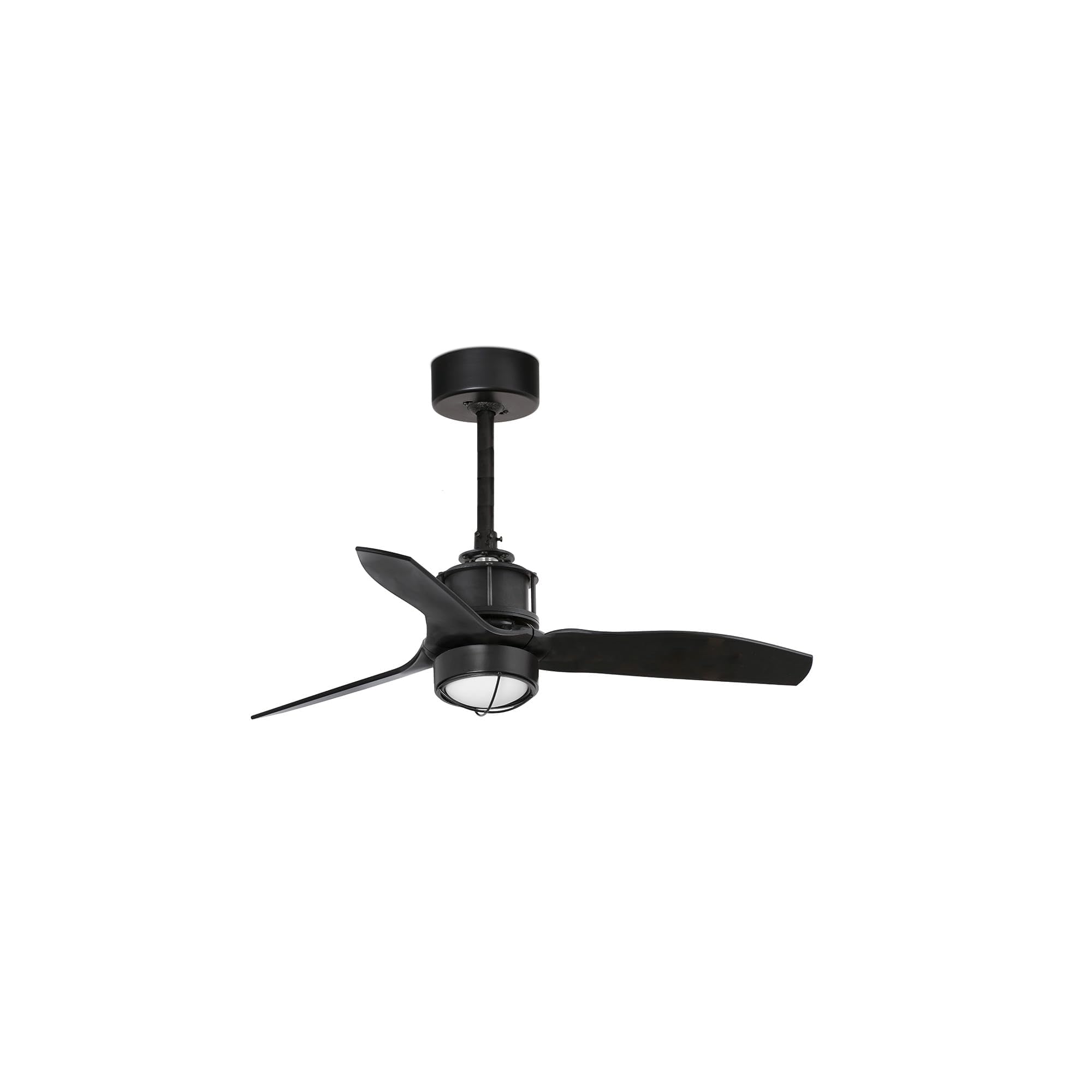 FARO Just Fan S ventilateur de plafond noir mat moteur DC silencieux 81 cm