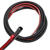 Quikaboo ウェザーストリップ 大D型 10ｍ 平底タイプ 静音モール 車用ドアモール 音防止モール 防音 遮音 汎用 車ドアエッジガード ドアガード