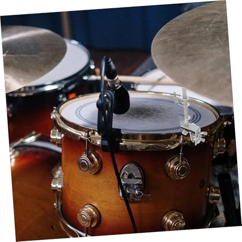 ibasenice Extension Cowbell Clamp Holder Drum Clip Mount para Bombo Instrumento Musical miniatura 5