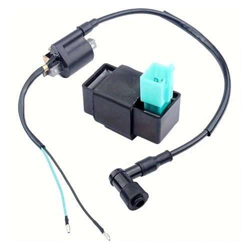 Bobine d'allumage 5 broches et boîtier CDI pour moteur 50cc de moto et quad