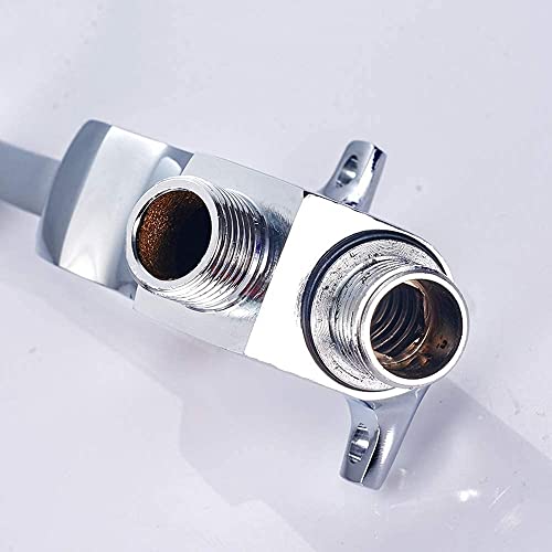 Grifo de pedal para lavabo interruptor de suelo engrosado agua fría y caliente