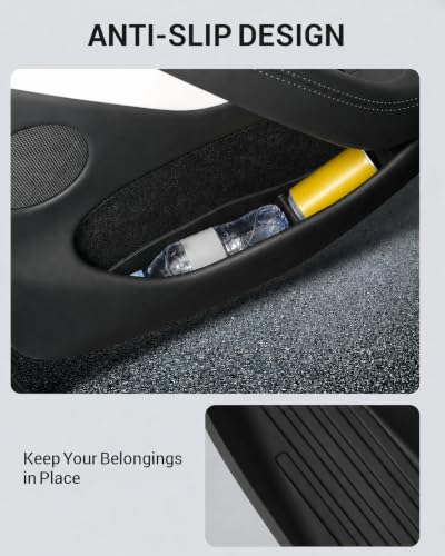 Image of Motrobe 2026 Tesla Model Y Juniper Door Side Storage Box Door Pocket Liner Side Organizer Tray Waterproof TPE Front & Rear Model Y Juniper (Standard /Premium /Performance 2025 /2026) Accessories