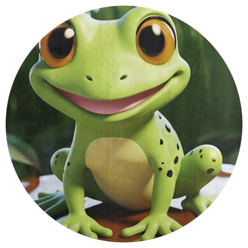 Tapis grenouille mignonne pour sol de chambre sans glisser
