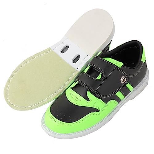 ONAIC Bowling Shoes for Men Women Youth Big Kid PU Leather Wear-Resistant Fashion Platform Bowl Sneakers3