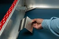 3M VHB GPH-110GF Montage Klebeband doppelseitig - hohe Temperaturbeständigkeit, Verbindung von Aluminium, Edelstahl, verzinktem Stahl, Polycarbonat, ABS - 19mm x 11m, Grau, Dicke: 1.1mm (1-er Pack) – Ansicht 4