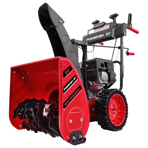 PowerSmart Snow Blower Gas Powered 24 in. 252cc OHV Engine