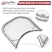 APPLIANCEMATES 5231EL1003B Dryer Lint Filter with Felt Seal Compatible for Lg and Ken-more Dryer Lint Screen Replacement Part # 1266857, AP4440606 Includes Clothes Dryer Lint Vent Trap Cleaner Brush