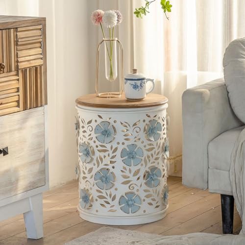 Table d'appoint ronde et petite table basse de salon moderne chic