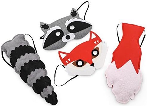 Woodland Friends Raccoon Mask & Tail