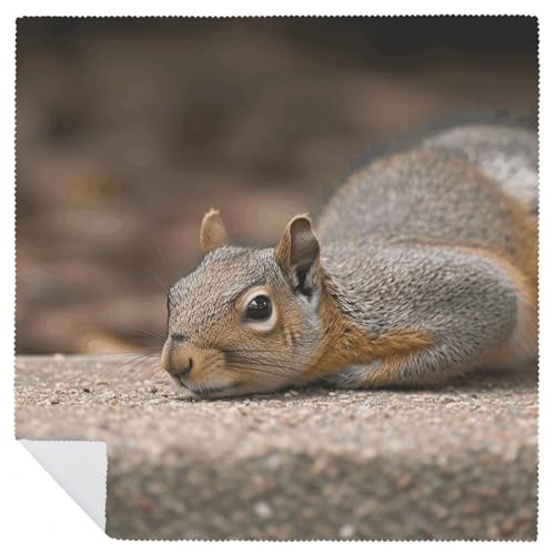 Servilletas de Tela Cuadradas Floral QMNBTES Pack 6 miniatura 6
