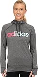 adidas Performance Women's Ultimate Fleece Logo Pullover Hoodie