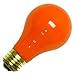 Bulbrite 106540 40W Ceramic Orange A19 Bulb, 1-Pack