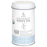 Rishi Tea Organic Silver Needle Jasmine Loose Tea, 1.9-Ounce Tin (Pack of 2)