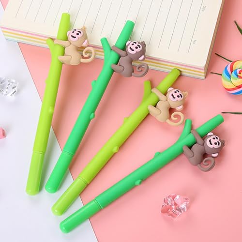 PLAFOPE 12Pcs Gel Ink Rollerball Pens with Replaceable Refills Multi-Function Writing Pens for Office School Business and Handwriting - Image 3