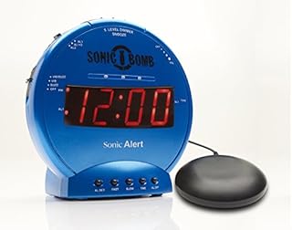 Geemarc Telecom SA SBB500SST-I Sonic Bomb Alarm Clock - Turquoise
