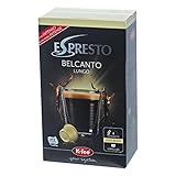  K-Fee Espresto Belcanto Lungo, Espresso, Kaffee, Röstkaffee, 16 Kapseln, 8 Portionen