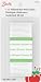 Dritz 9303W Ribbed Non-Roll Elastic, White, 1-1/2-Inch
