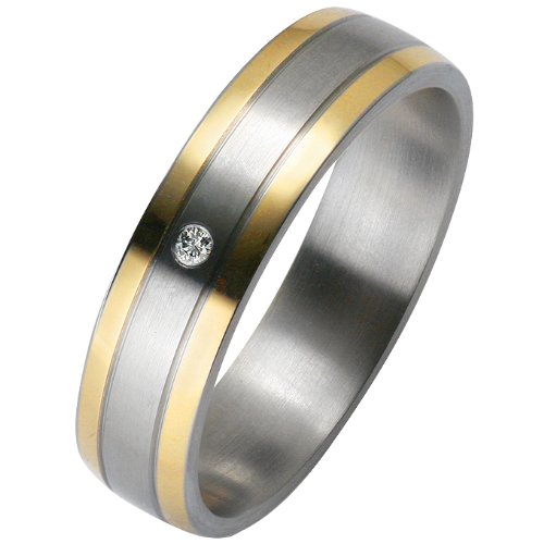 Preisvergleich Produktbild Trauringe Liebe hoch zwei Damen-Ring 0506001120S052