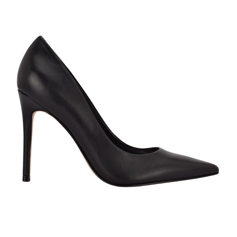 Nine West Fresh Pointy Toe Pumps, 10.5, Black Leather