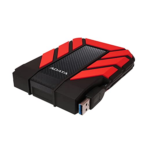 Disco duro ADATA HD710 Pro 2TB rojo externo portatil USB 3.2 resistente 4