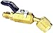 Yellow Jacket 93843 ?? Compact Ball Valve - add to hoses for charging and recovery ? 45 degree angle ? ?? F.FL. x ?? M.FL