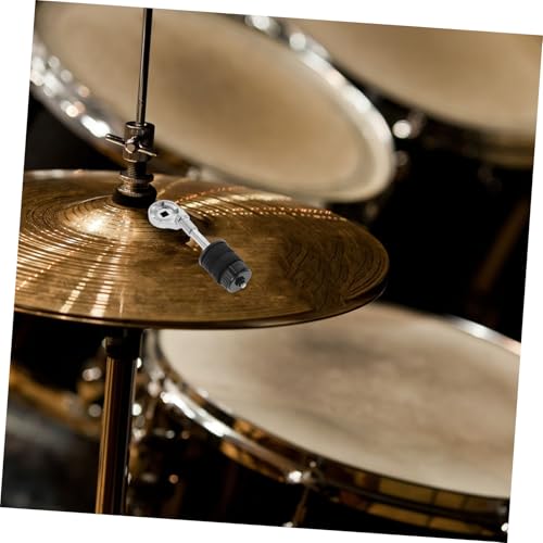 Accesorio para apilar platillos para batería, apilador ajustable para HiHat, resistente, partes profesionales de percusión compatibles con kits de batería miniatura 3
