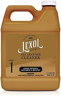 Lexol Leather Cleaner, 1 Liter, Best Cleaning and Conditioner Since 1933 - For