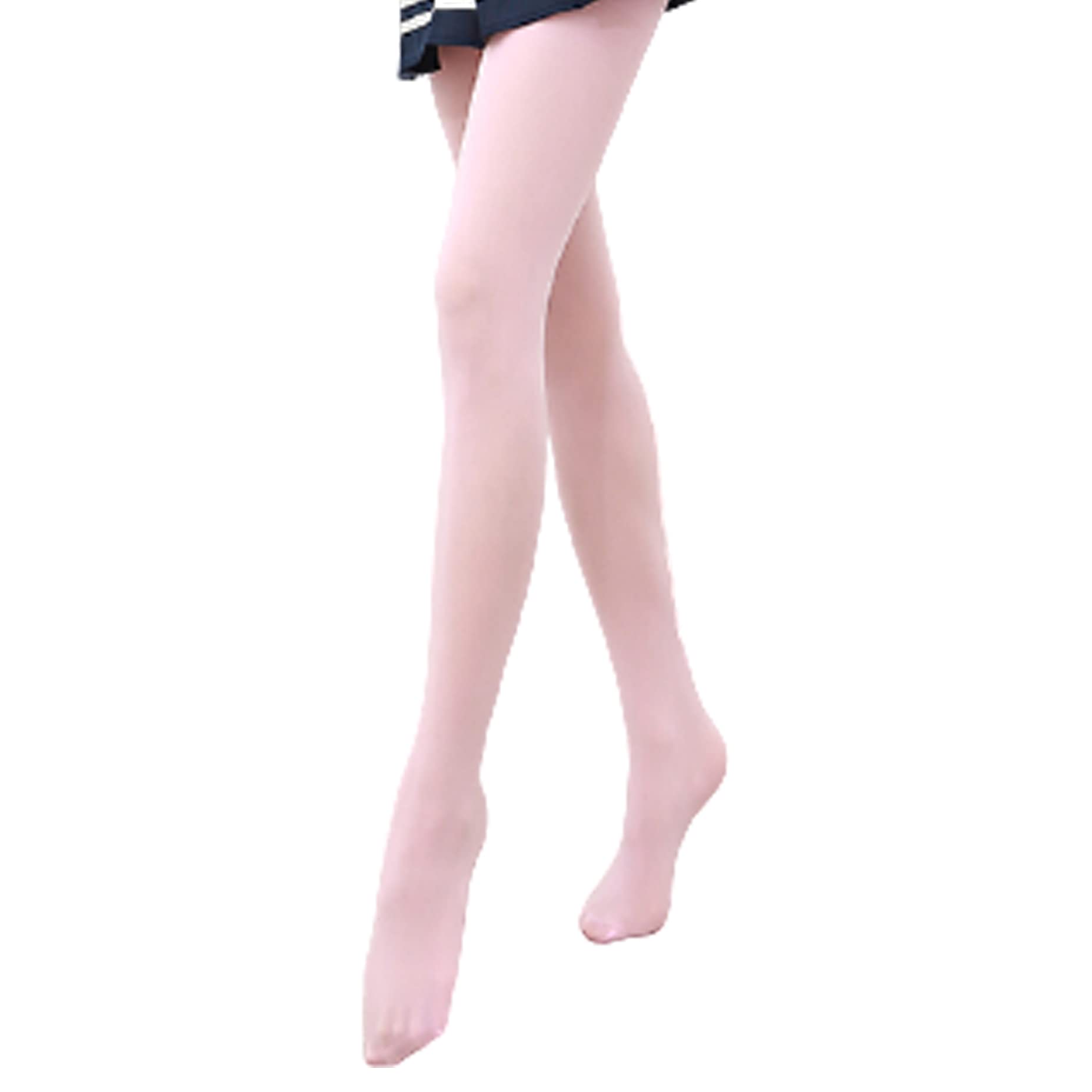 18Mm Women's Hotpink Sheer Suspender Tights Pantyhose Crotchless Sexy Stocking One Size (Hotpink)