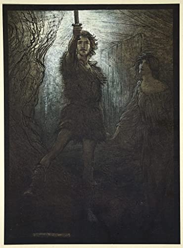 Tableaux Graffiti Art Mural Siegmund Arthur Rackham 60x90cm grand format