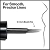 Revlon Skinny Liquid Eyeliner, ColorStay Eye Makeup, Waterproof, Smudge-proof, Longwearing with Ultra-Fine Tip, Black Out, 0.08 oz