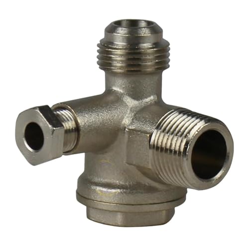 Check Valve - For Rolair Bull Compressor Repair Part - 90&deg; 