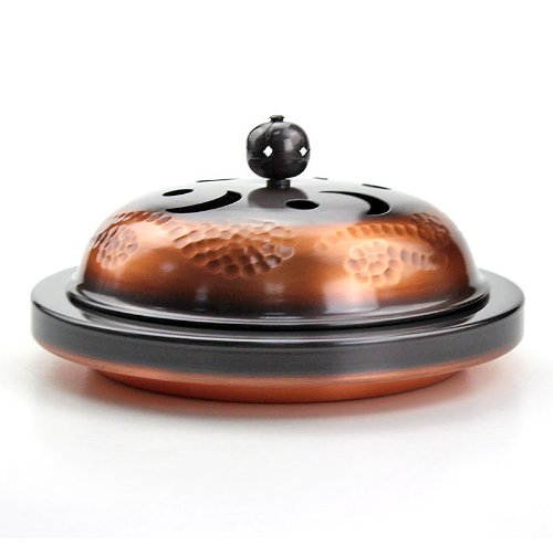 新光金属(Sinkoukinzoku) 純銅赤銅仕上げ 蚊取り香炉 夢想 新光金属(Sinkoukinzoku) 純銅赤銅仕上げ 蚊取り香炉 夢想