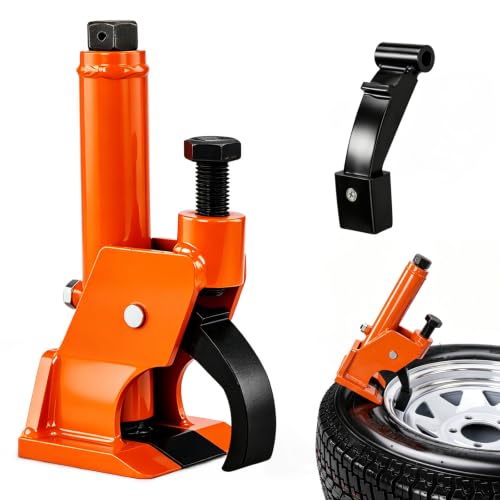 TUFFIOM Manual Tire Bead Breaker with Rubber Pad Protector 38-42 Tires Changer Easy-Operated Tire Repair Tool for ATVs/UTVs Tractors Trucks Cars Heavy Duty Tires