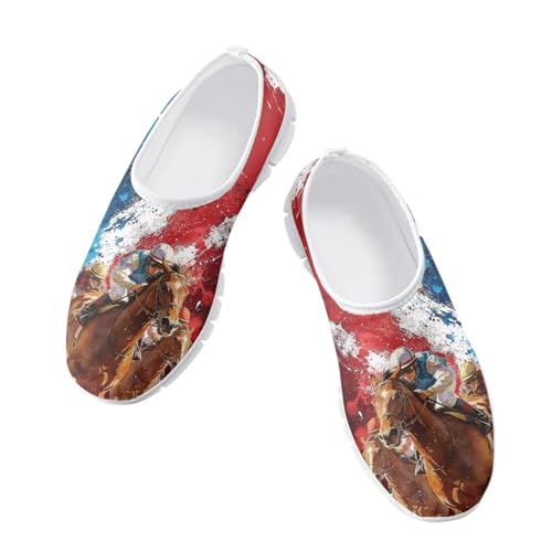 Image of Jeiento Cute Dog Women's Casual Slip On Shoes Loafers Sneakers for Women