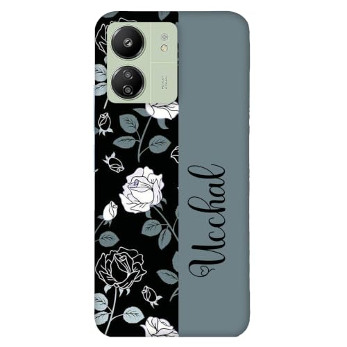 Image of Customise Name Case Cover for Xiaomi Redmi 13C 5g Multicolor