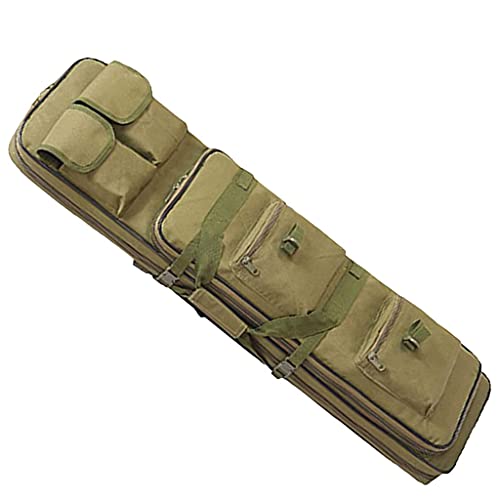 Sac à fusil tactique matelassé avec poches accessoires pour réplique airsoft