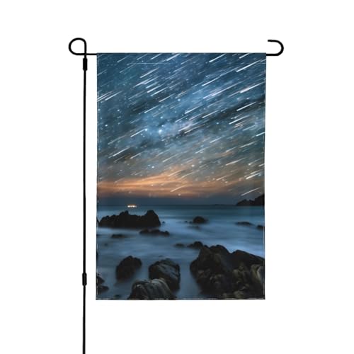 Drapeau de cour de nuit haute résistance pour décoration extérieure