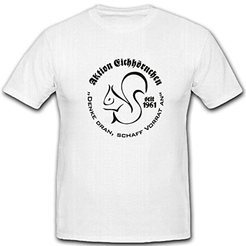 T-shirt Écureuil d'action WK WH par Copytec pour réserve alimentaire