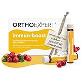 Orthoexpert immun-boost - der Immun Shot mit Vitamin C Zink hochdosiert | Immunbooster | Immunsystem stärken Erwachsene ¹| Ampullen zum Trinken 7 Stück