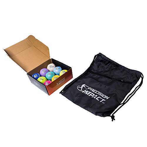 Precision Impact Weighted Baseballs: Heavy Weighted Baseball Set for Throwing/Pitching Training - Thumbnail 5