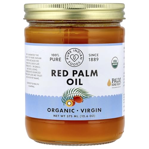 Pure Indian Foods, Red Palm Oil, 375ml (12.6oz)