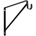 Stanley National Hardware V8186 11" X 12-5/8" Shelf/Hang Rod Bracket in Oil Rubbed Bronze