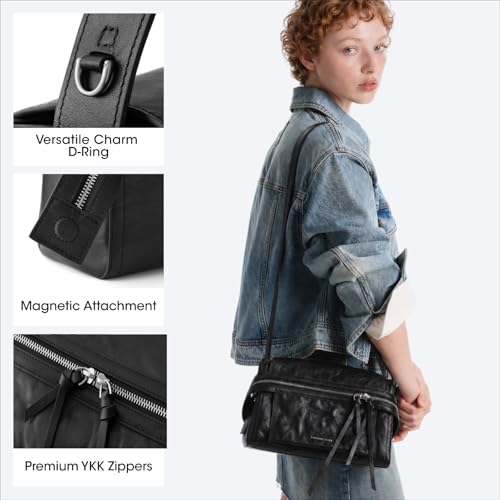 Bolsa tipo Tote de cuero para mujer, resistente y suave miniatura 4